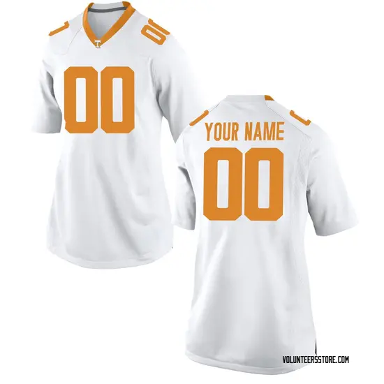 Men's Nike Tennessee Orange Volunteers Football Custom Game Jersey