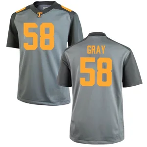 Herb Gray Nike Tennessee Volunteers Men's Game College Jersey - Gray