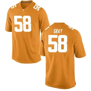 Herb Gray Nike Tennessee Volunteers Men's Game College Jersey - Orange