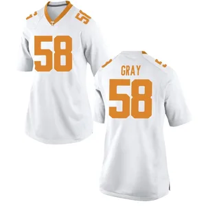 Herb Gray Nike Tennessee Volunteers Women's Replica College Jersey - White