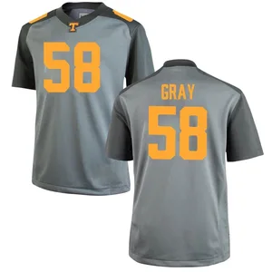 Herb Gray Nike Tennessee Volunteers Youth Game College Jersey - Gray