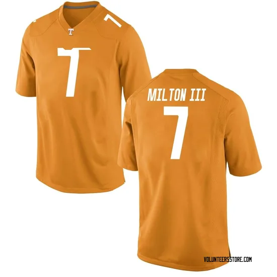 Joe Milton III Nike Tennessee Volunteers Men's Limited Football Jersey -  Gray