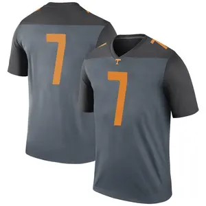 Joe Milton III Nike Tennessee Volunteers Men's Limited Football Jersey -  Gray