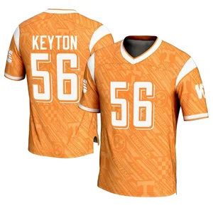 Ramel Keyton Tennessee Volunteers Men's Game Replica Highlight Print Football Jersey - Orange