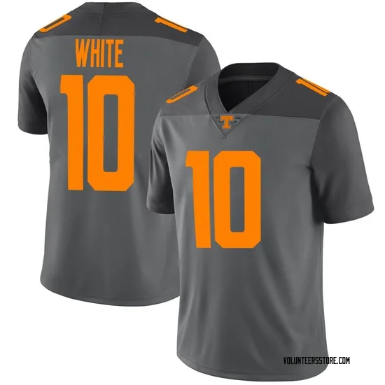 Men's Nike White Tennessee Volunteers Custom Game Football Jersey