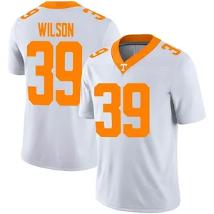 Toby Wilson Nike Tennessee Volunteers Men's Game Football Jersey - White