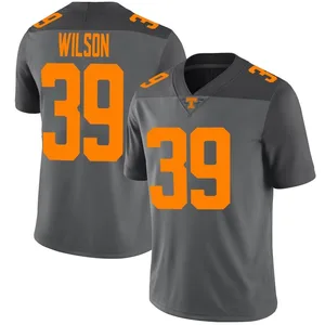 Toby Wilson Nike Tennessee Volunteers Men's Limited Football Jersey - Gray