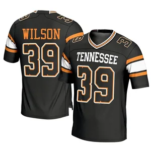 Toby Wilson Tennessee Volunteers Men's Game Replica Football Jersey - Black