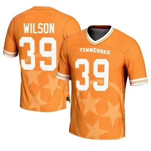 Toby Wilson Tennessee Volunteers Men's Game Replica Icon Print Football Jersey - Orange